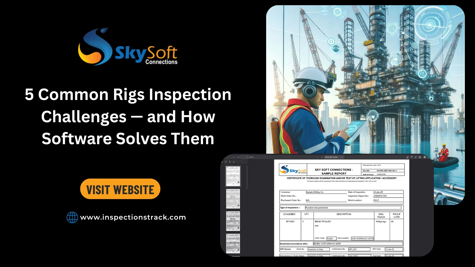 5 Common Rig Inspection Challenges and inspections software ...