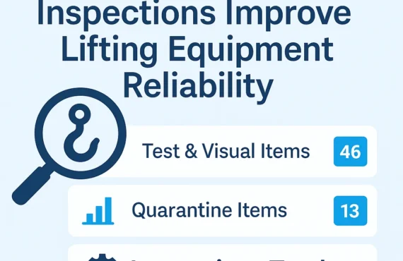 How Test & Visual Inspections Improve Lifting Equipment Reliability
