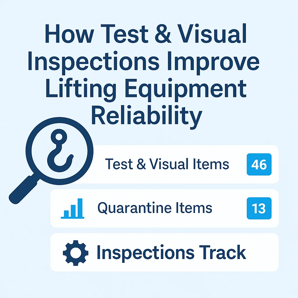 How Test & Visual Inspections Improve Lifting Equipment Reliability
