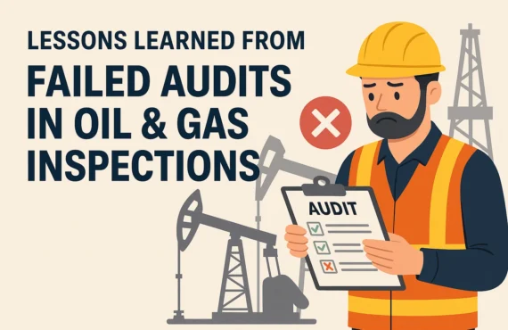 Lessons Learned from Failed Audits in Oil & Gas Inspections