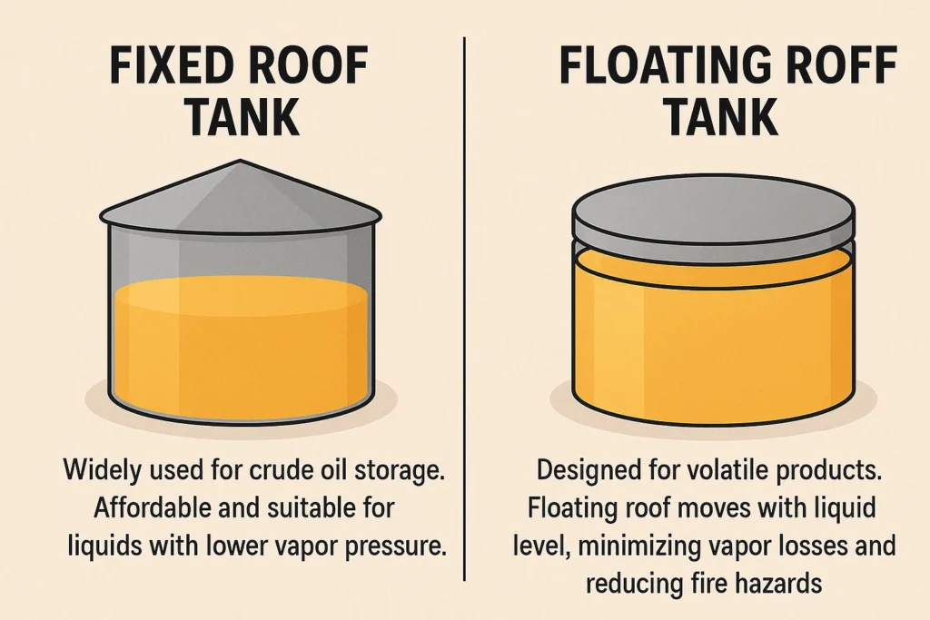 Fixed Roof vs. Floating Roof Tanks