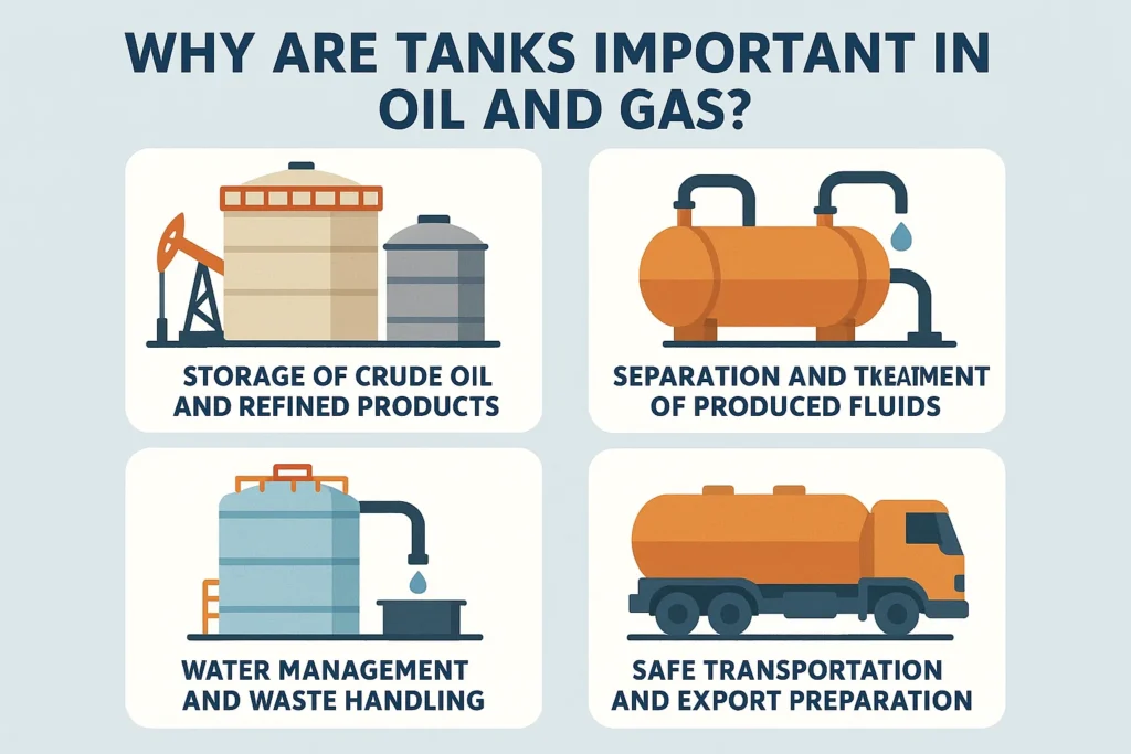 Why Are Tanks Important in Oil and Gas?