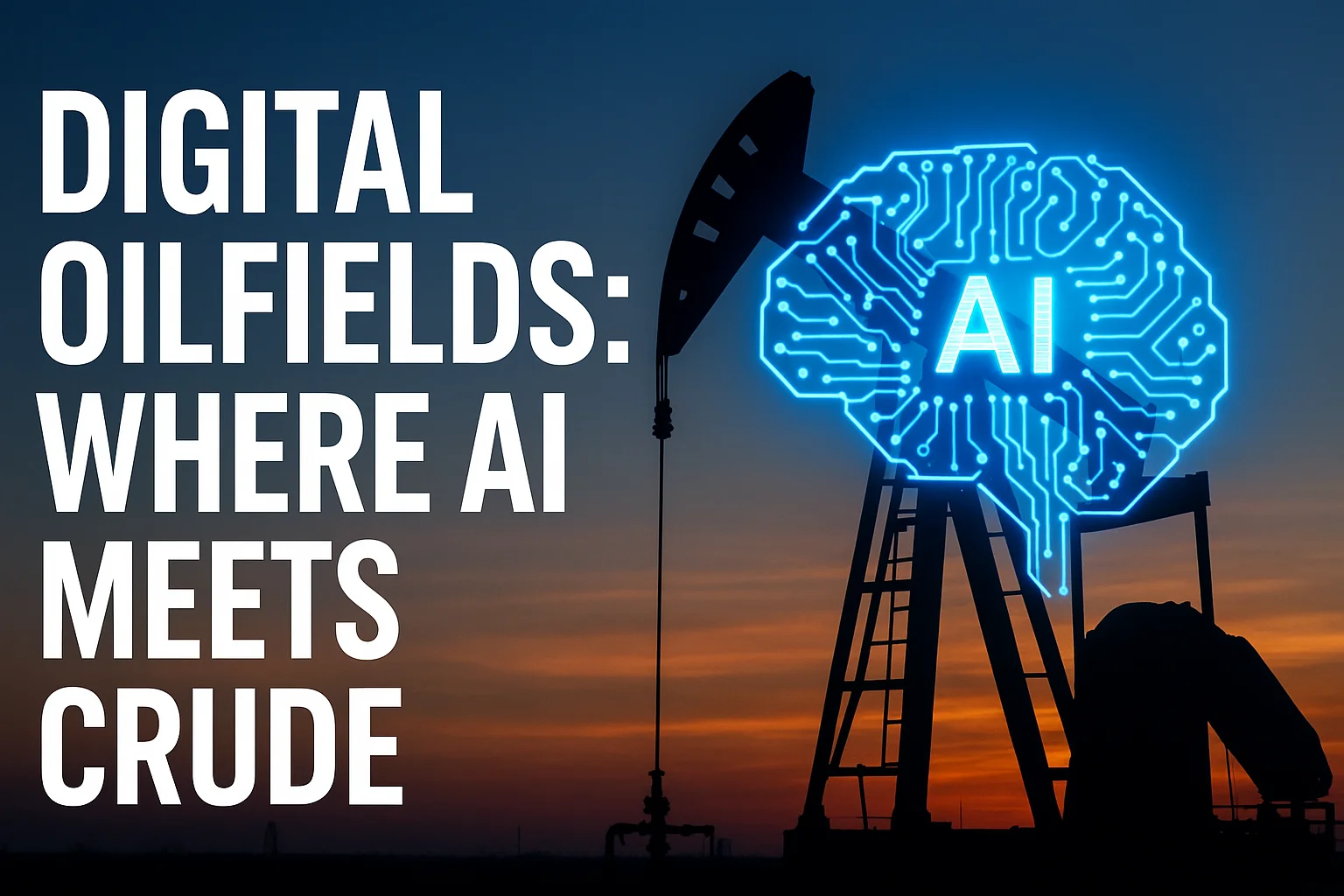 Digital Oilfields: Where AI Meets Crude
