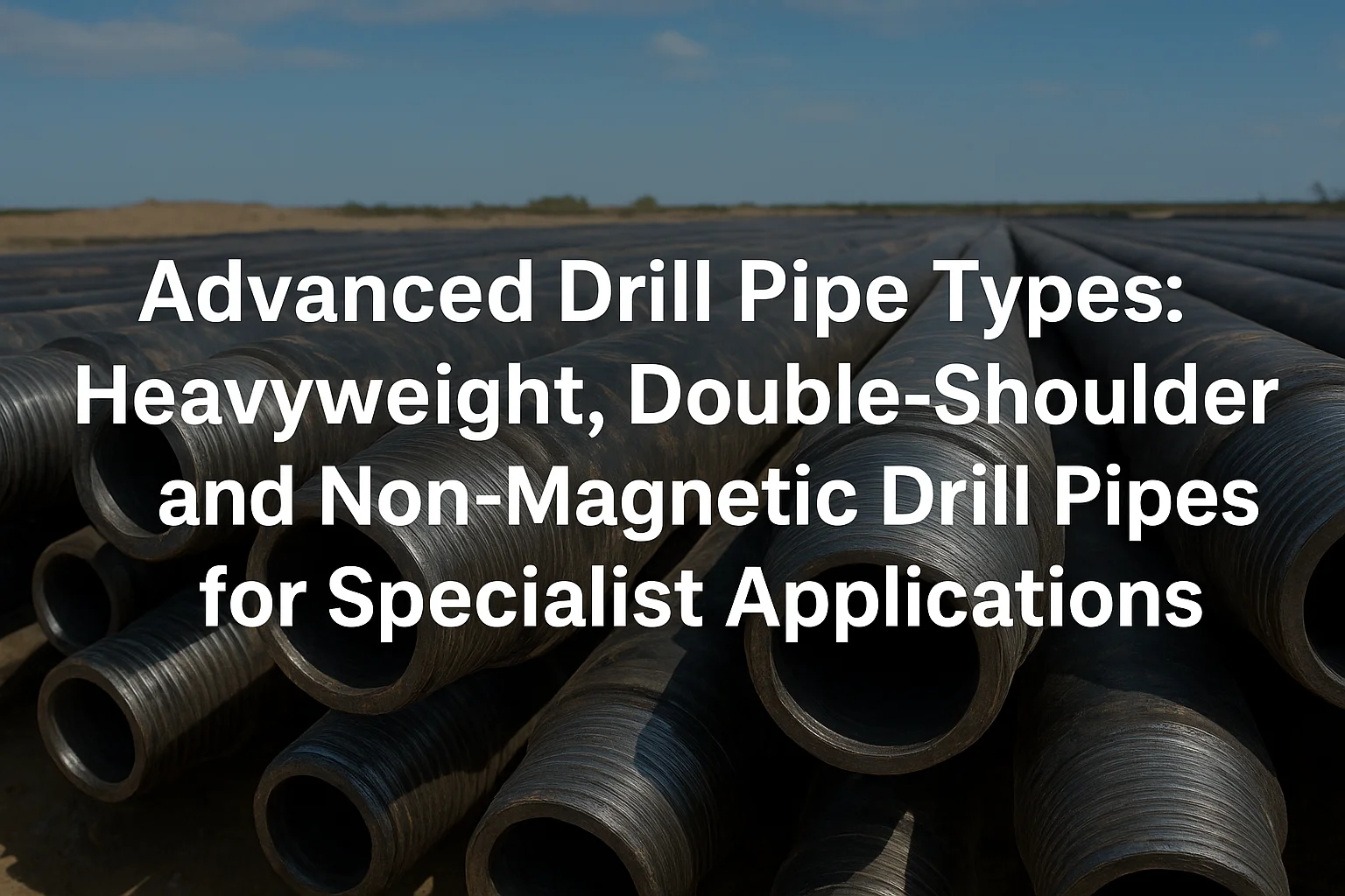 Advanced Drill Pipe Types: Exploring Heavyweight, Double-Shoulder, and Non-Magnetic Drill Pipes for Specialist Applications