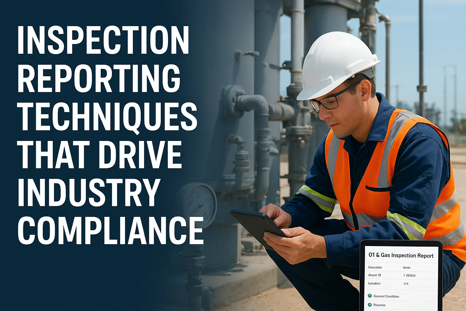 Inspection Reporting Techniques That Drive Industry Compliance