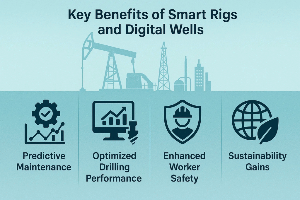 Key Benefits of Smart Rigs and Digital Wells