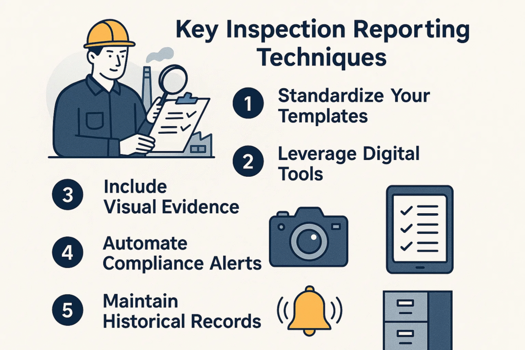 Key Inspection Reporting Techniques