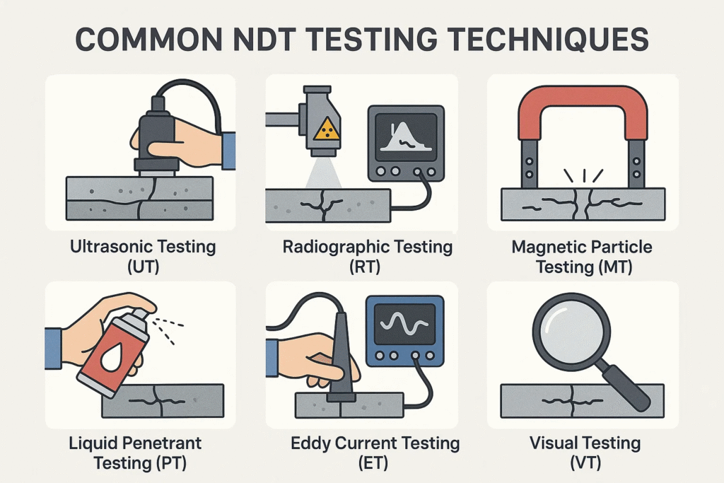 Common NDT Testing Techniques