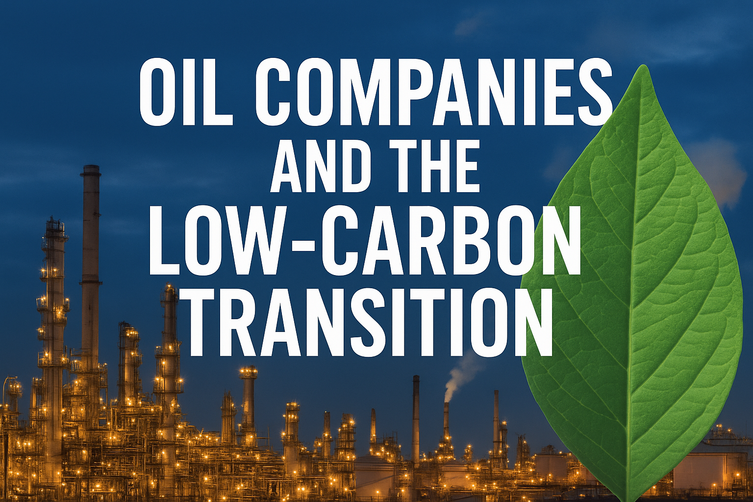 How Oil Companies Are Navigating the Shift to a Lower-Carbon World