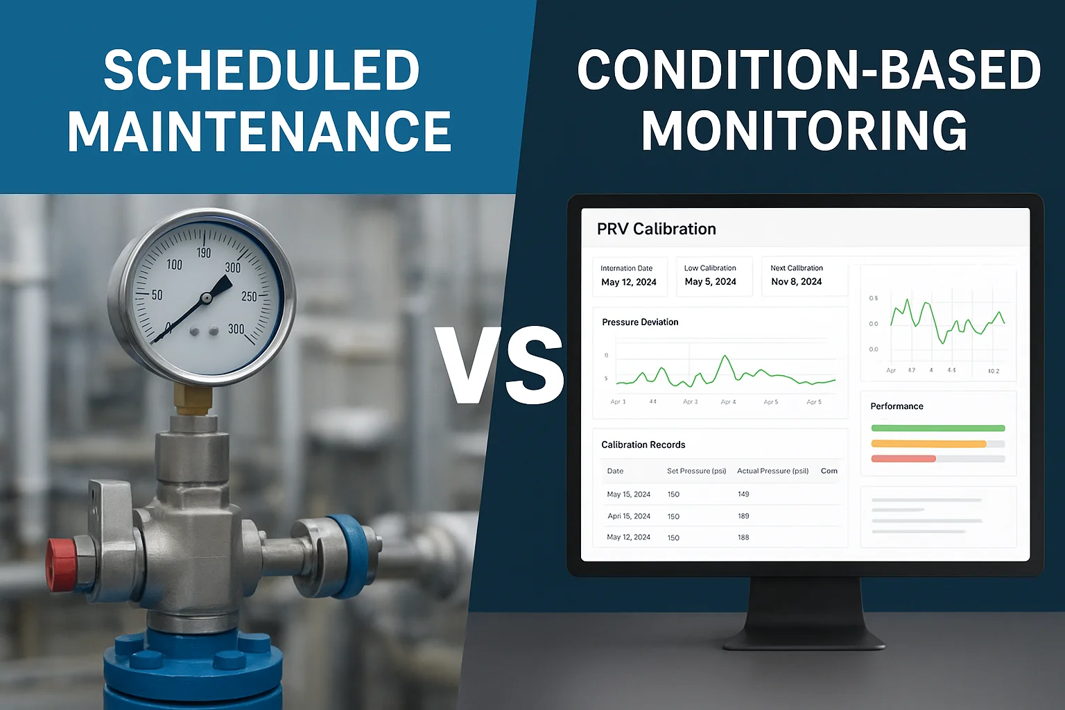 Scheduled Maintenance vs. Condition-Based Monitoring: Calibrating Your PRVs