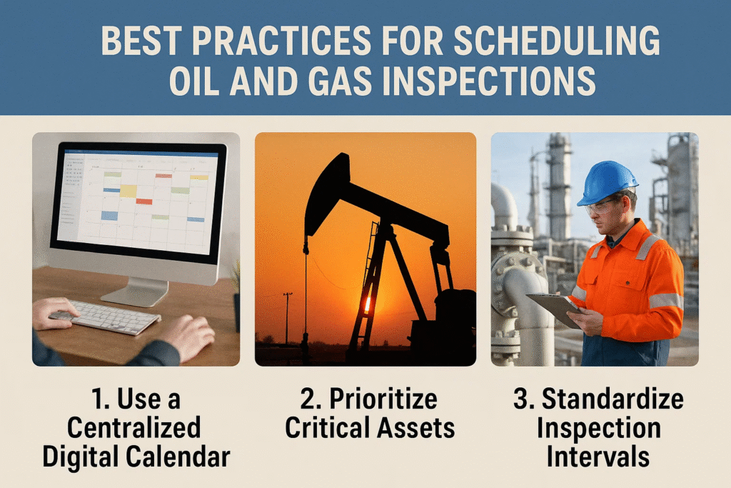 Best Practices for Scheduling Oil and Gas Inspections