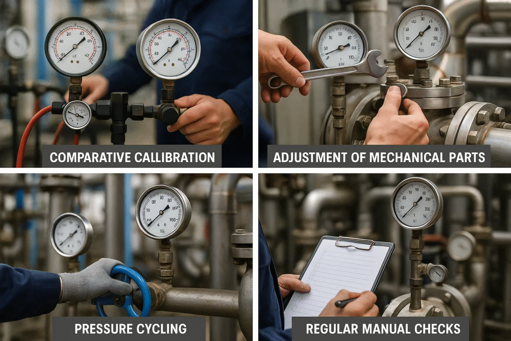 Analog Pressure Gauges: Features and Calibration