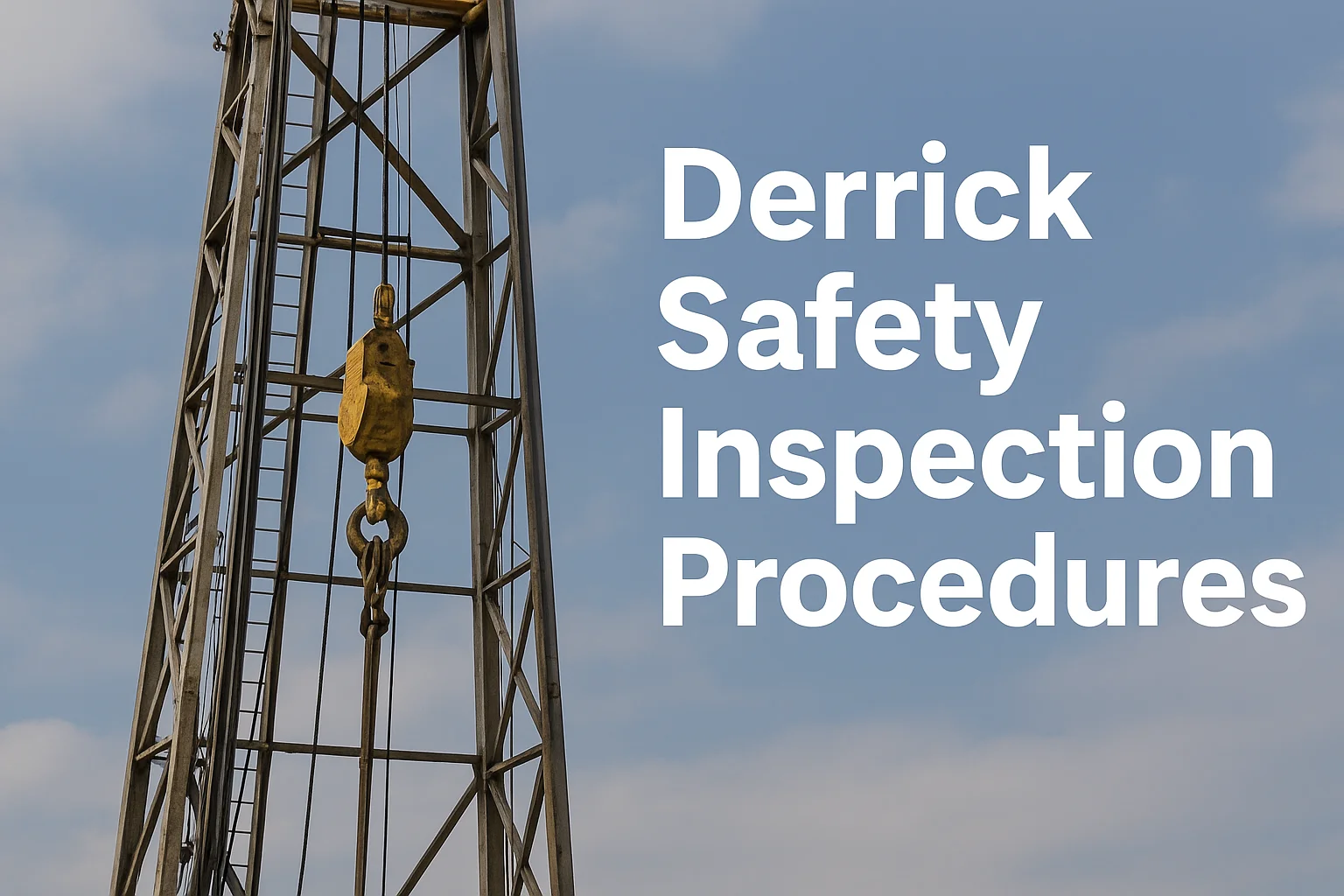 Derrick Safety Inspection Procedures: A Complete Guide for Safer Oil & Gas Operations