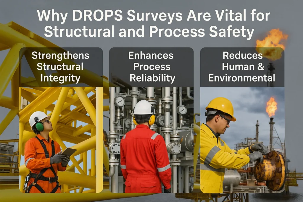 visual representation of Why DROPS Surveys Are Vital for Structural and Process Safety