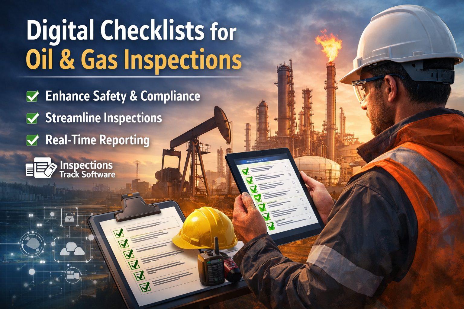Digital Checklists for Oil and Gas Inspections: Streamlining Safety and Compliance