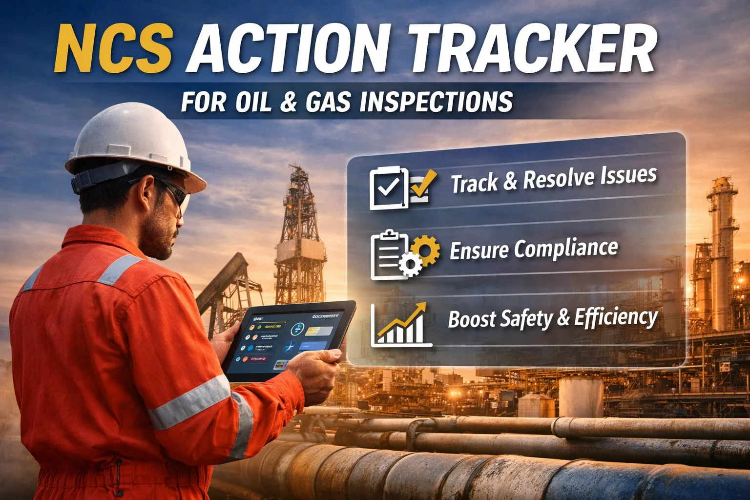 NCS Action Tracker in Oil and Gas Inspections: Streamline Your Compliance and Safety
