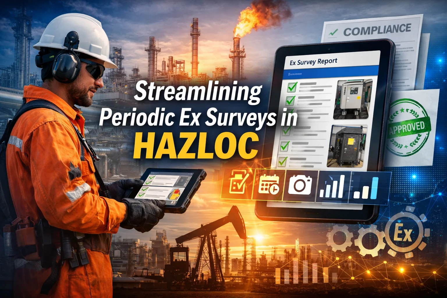 Streamlining Periodic Ex Surveys in HAZLOC for Oil & Gas Operations