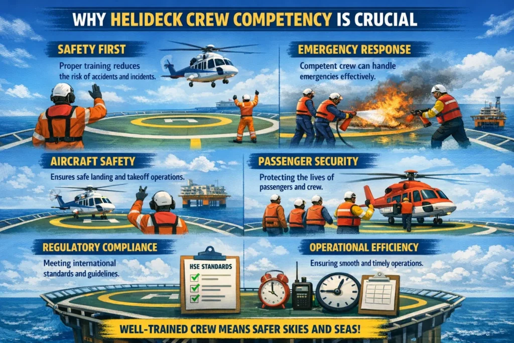 Why Helideck Crew Competency is Crucial