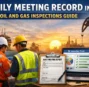 Daily Meeting Record in Oil and Gas Inspections: A Complete Guide for Better Compliance & Safety