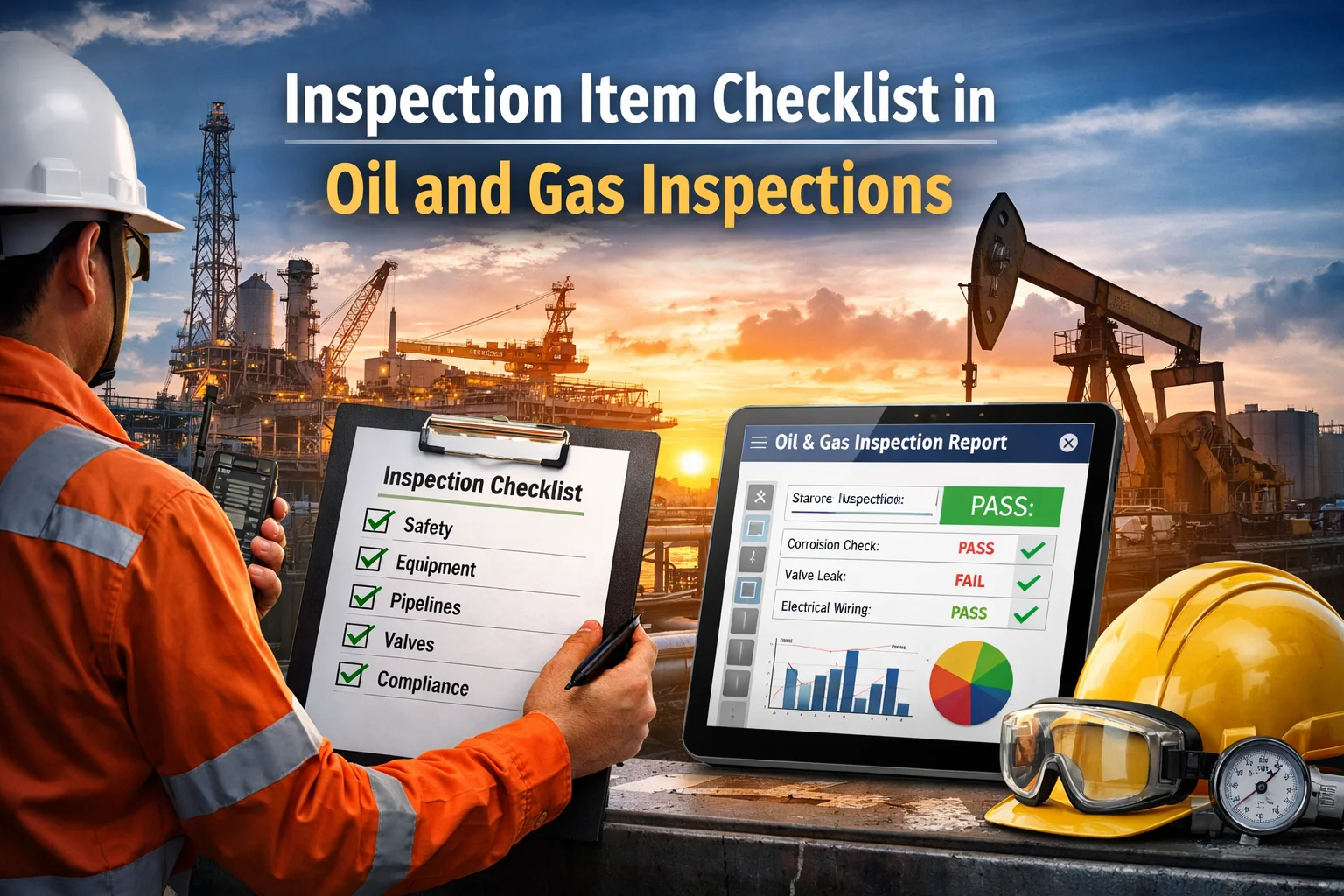 Inspection Item Checklist in Oil and Gas: A Complete Guide for Accurate & Compliant Inspections