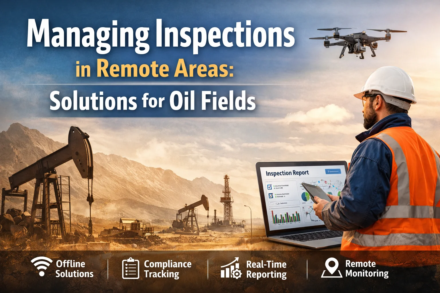 Managing Inspections in Remote Areas: Solutions for Oil Fields