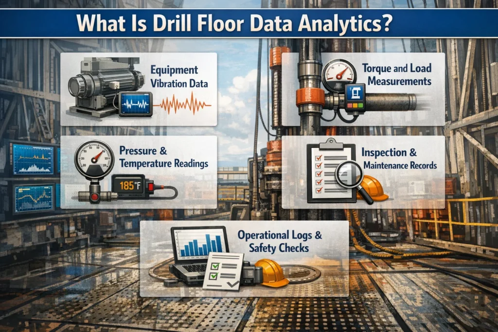 visual representation of What Is Drill Floor Data Analytics?