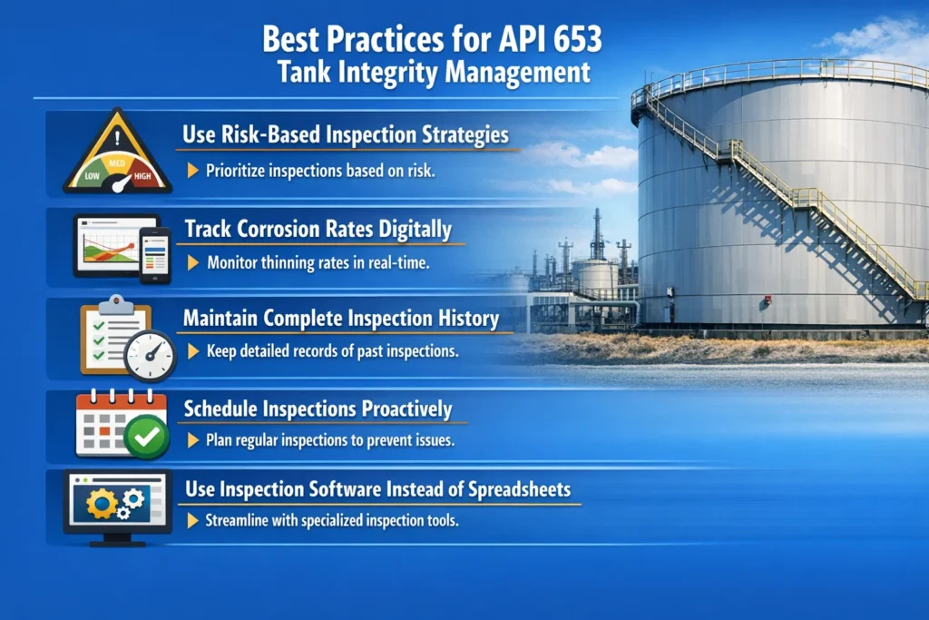 Best Practices for API 653 Tank Integrity Management