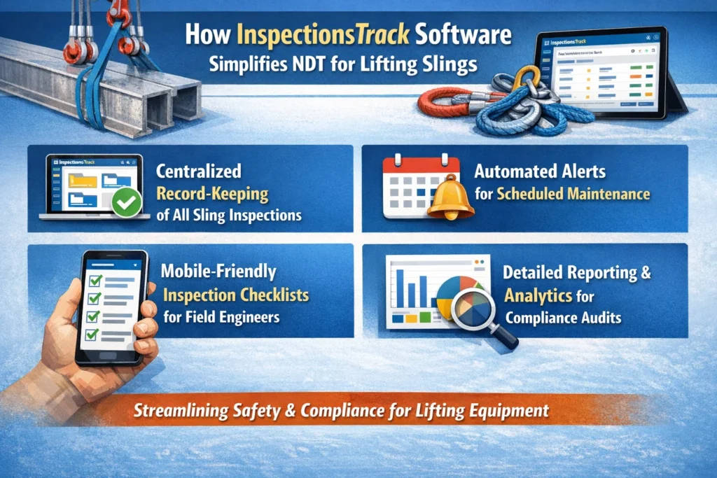 visual representation of How Inspections Track Software Simplifies NDT for Lifting Slings