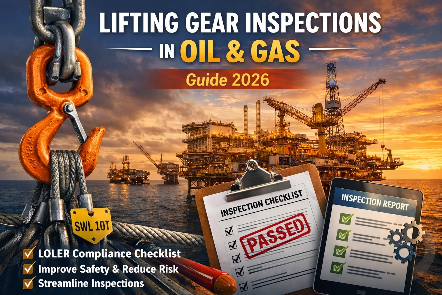 Ultimate Guide to Lifting Gear Inspections in Oil and Gas: LOLER Compliance Checklist 2026