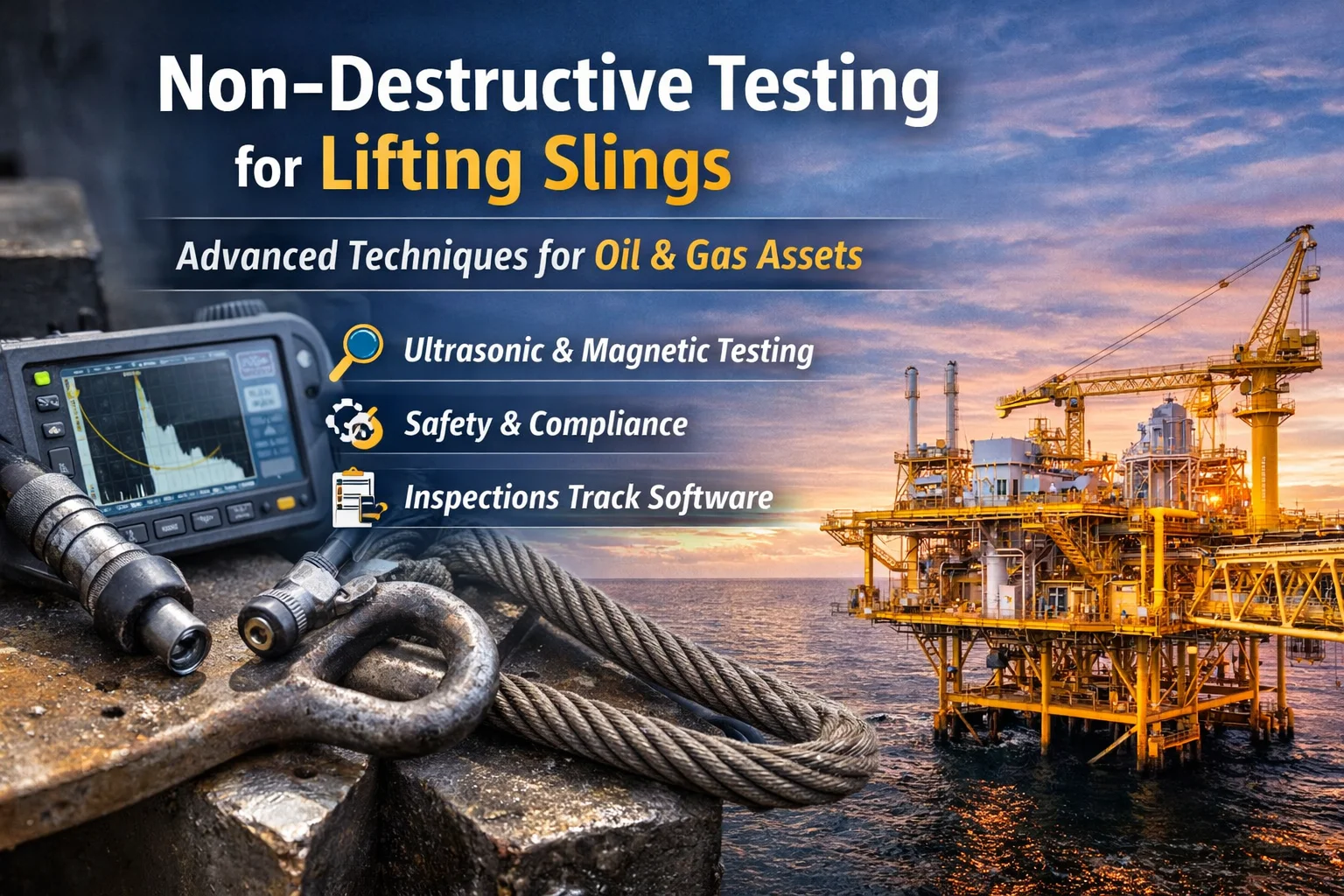 Non-Destructive Testing (NDT) for Lifting Slings: Advanced Techniques for Oil and Gas Assets