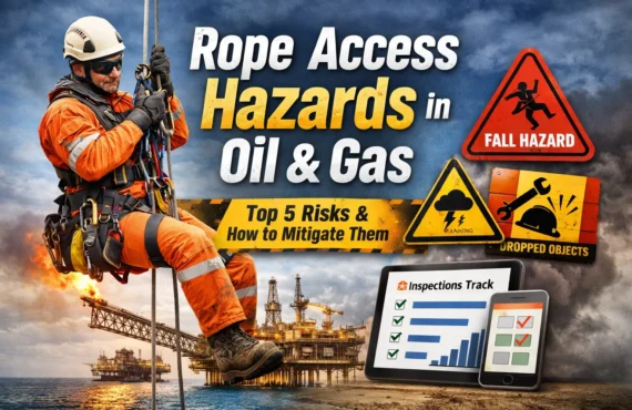 Top 5 Rope Access Hazards in Oil & Gas and How to Mitigate Them