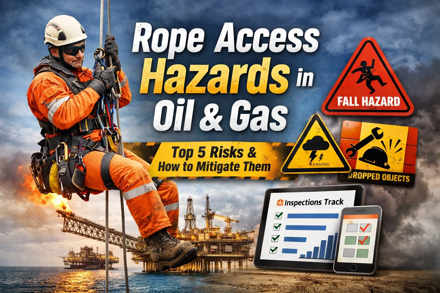 Top 5 Rope Access Hazards in Oil & Gas and How to Mitigate Them