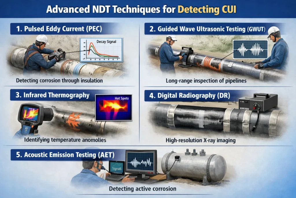 visualize image Advanced NDT Techniques for Detecting CUI