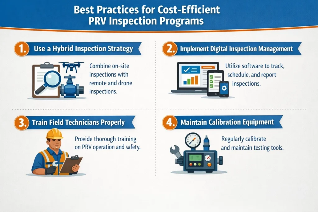 Best Practices for Cost-Efficient PRV Inspection Programs