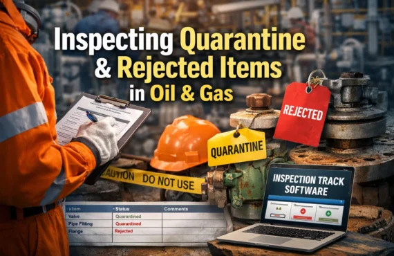 How to Inspect Quarantine and Rejected Items in Oil and Gas Inspections