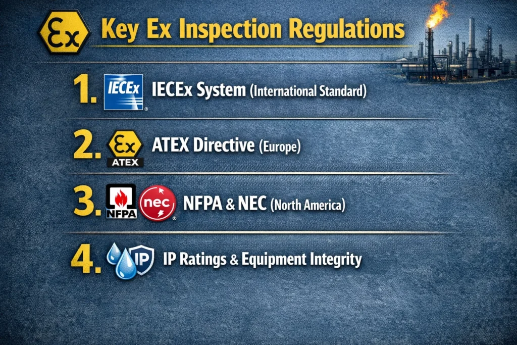 Key Ex Inspection Regulations