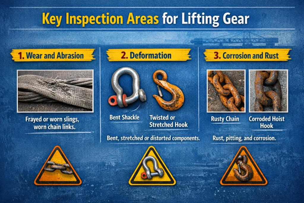 Key Inspection Areas for Lifting Gear