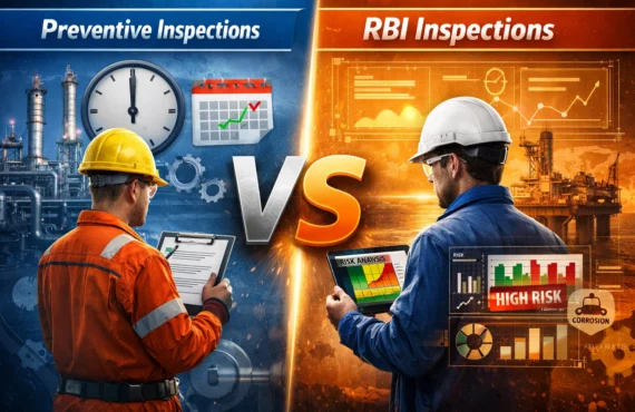 Differences Between Preventive and RBI Inspections