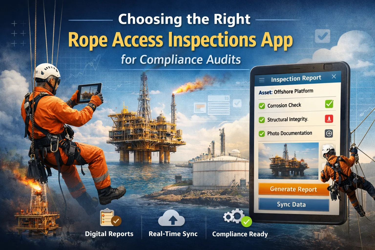 Choosing the Right Rope Access Inspections App for Compliance Audits