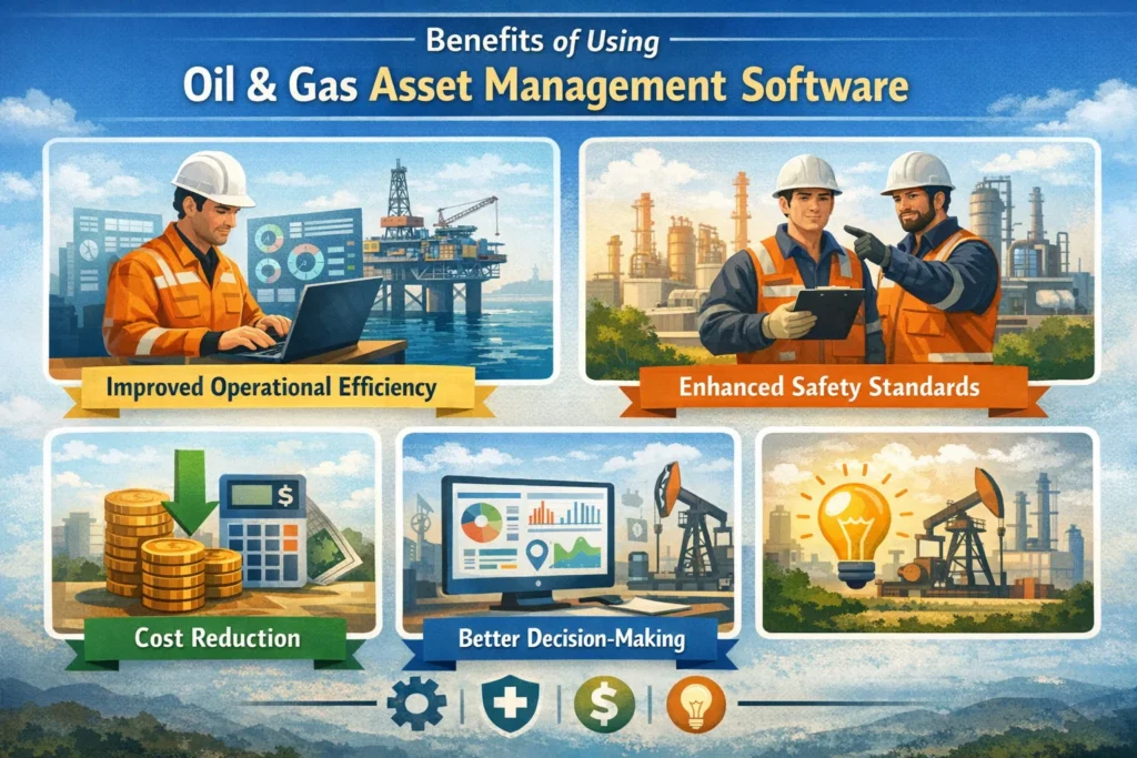 Benefits of Using Oil & Gas Asset Management Software