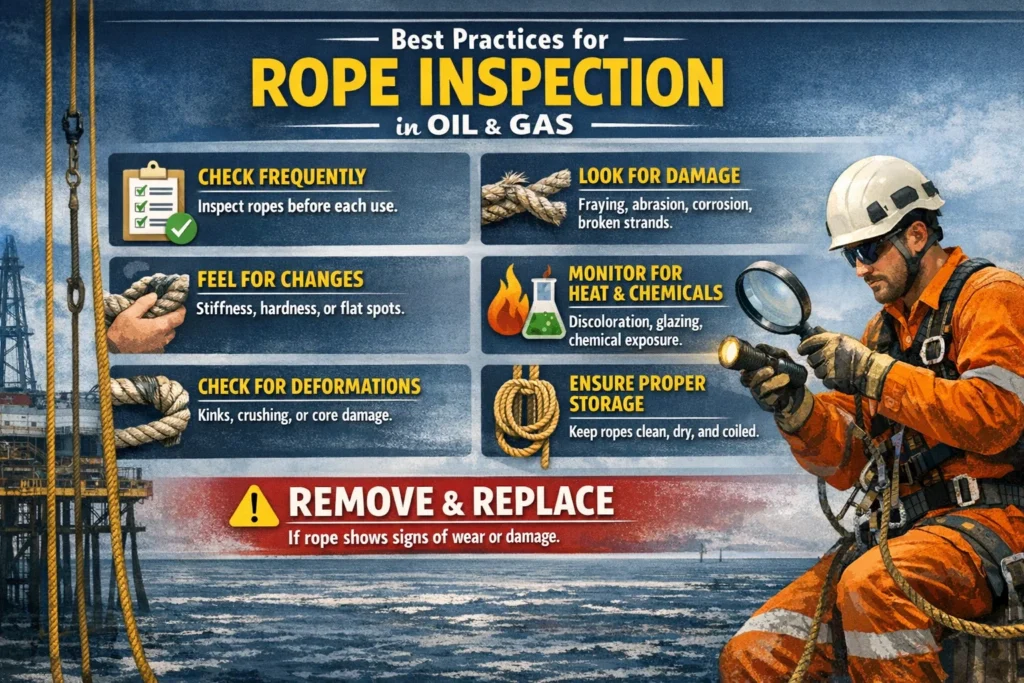 Best Practices for Rope Inspection in Oil & Gas