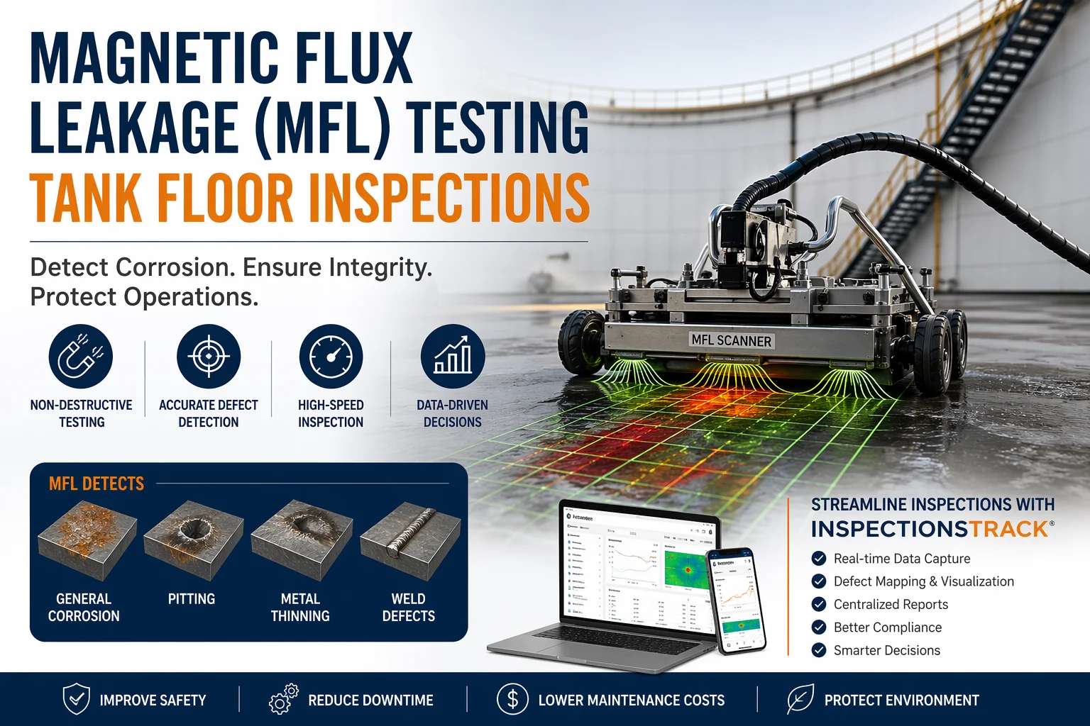 Magnetic Flux Leakage (MFL) Testing for Tank Floor Inspections: A Complete Guide