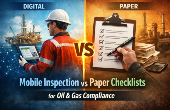 Mobile Inspection Apps vs. Paper Checklists for Oil and Gas Compliance