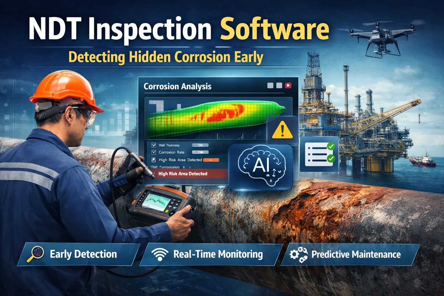 How NDT Inspection Software Helps Detect Hidden Corrosion Early