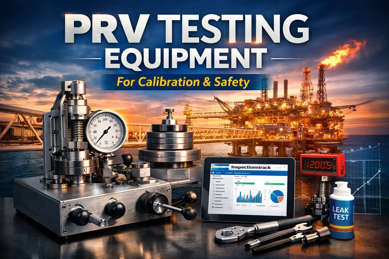 Equipment Needed for PRV Testing and Calibration