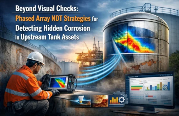Beyond Visual Checks: Phased Array NDT Strategies for Detecting Hidden Corrosion in Upstream Tank Assets