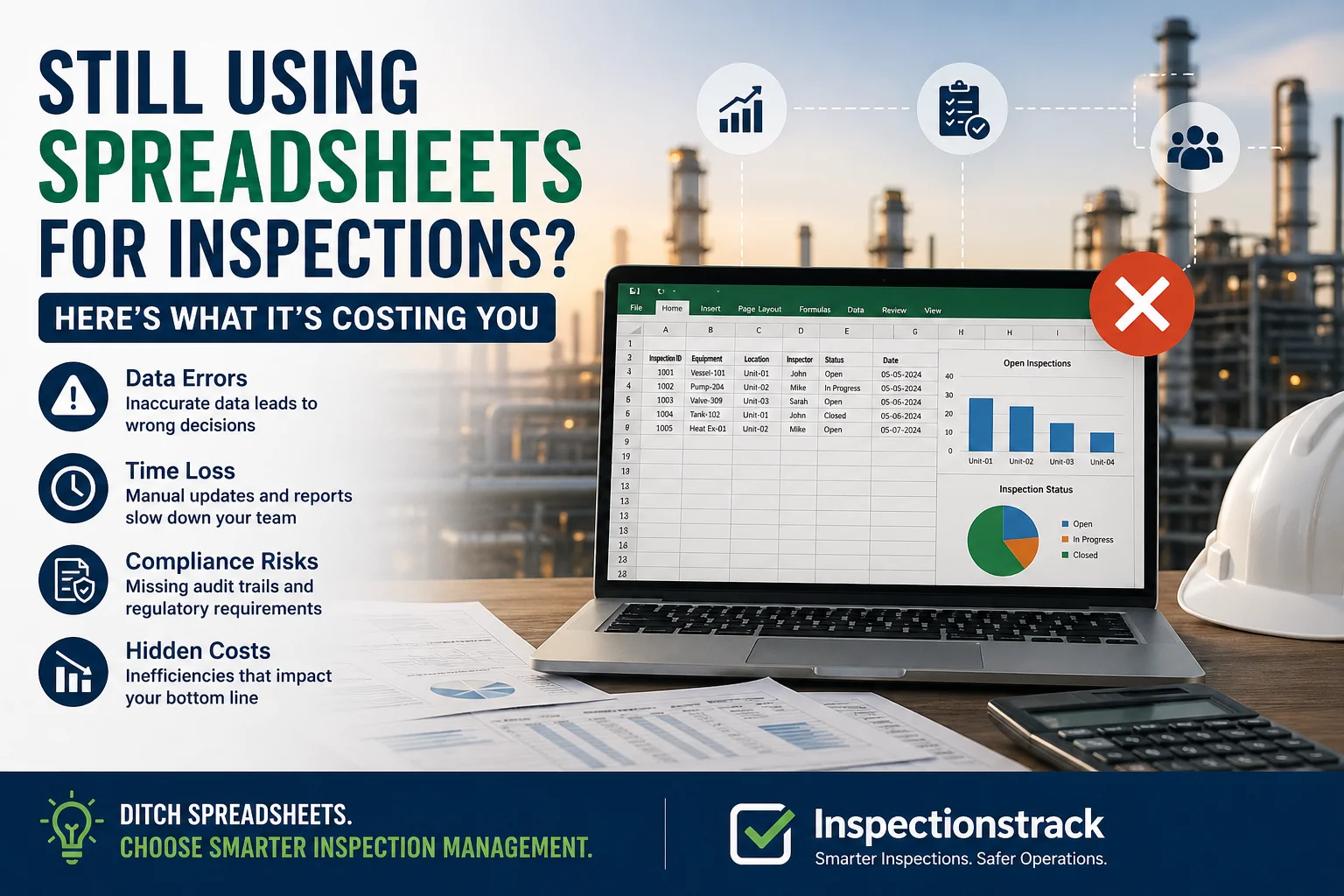 Still Using Spreadsheets for Inspections? Here’s What It’s Costing You