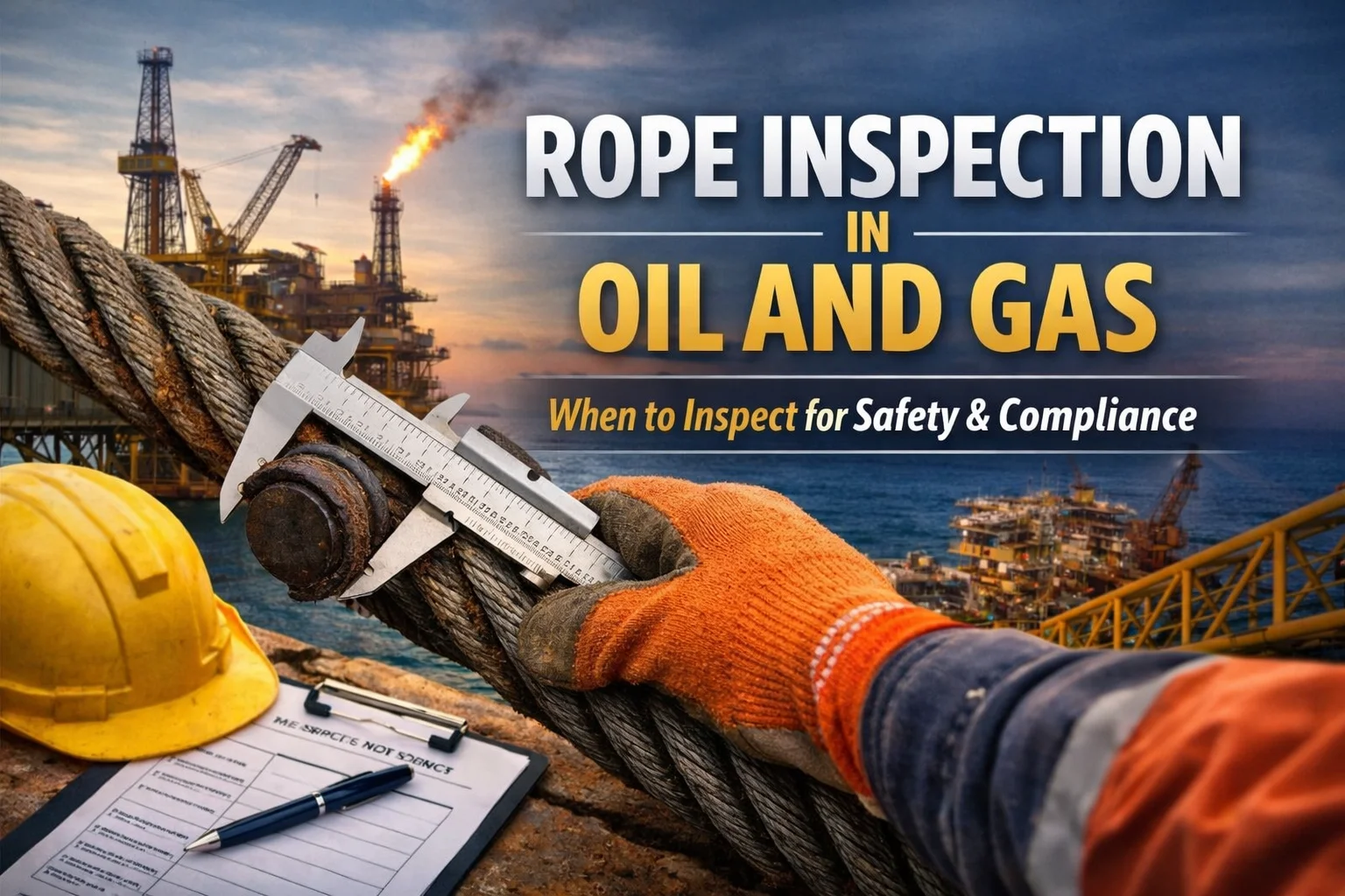 When Should Rope Be Inspected in Oil and Gas Operations? A Complete Compliance Guide
