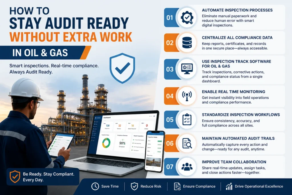 visual representation of How to Stay Audit Ready Without Extra Work