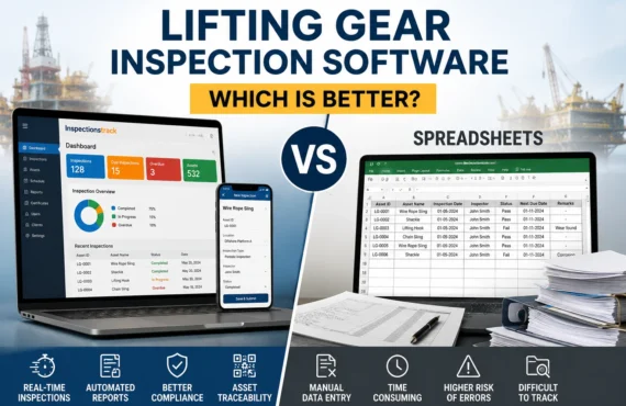 Lifting Gear Inspection Software vs Spreadsheets: Which Is Better?